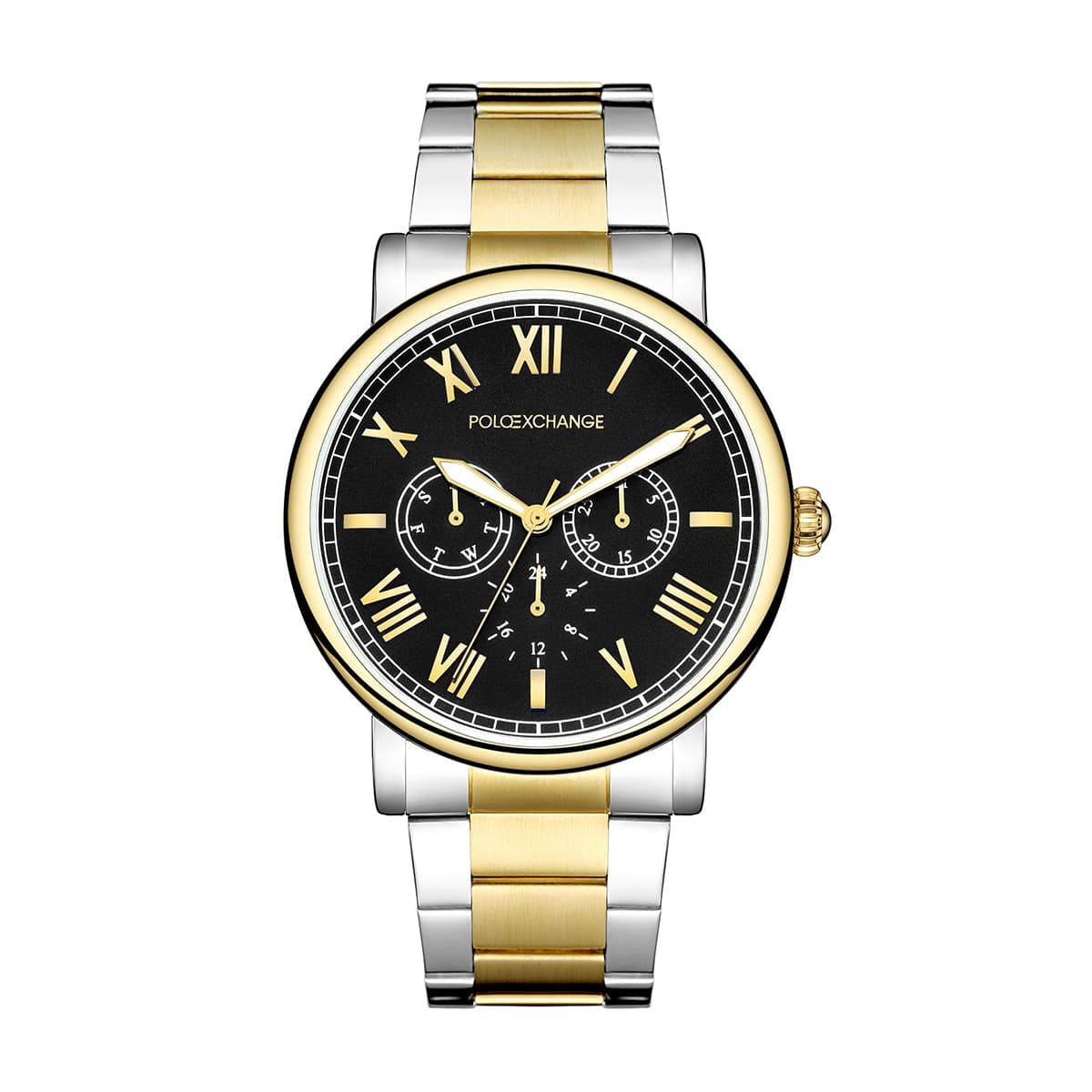 MONTRE POLOEXCHANGE HOMME M.FONCTION ACIER